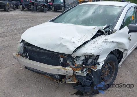 2010 Honda Civic Vp from USA, damaged, VIN 2HGFA1F38AH527846